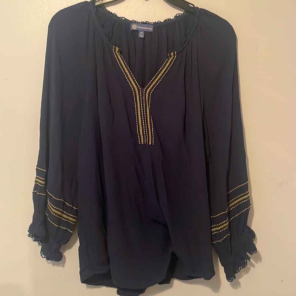 Democracy blouse